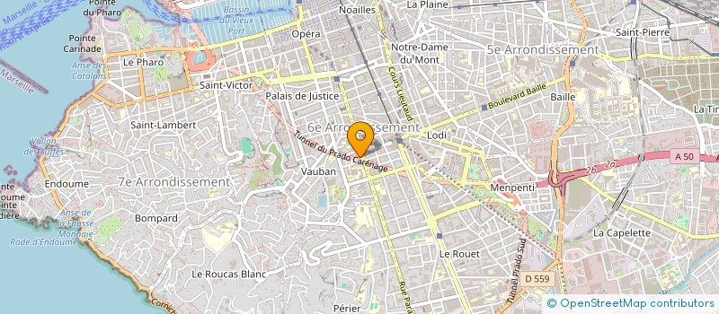 localisation de l'entreprise MADAME SARAH NAATZ à MARSEILLE