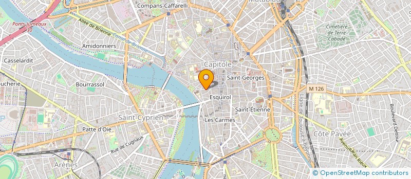 localisation de l'entreprise MADAME SARAH NABET  TOULOUSE