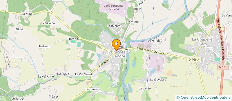 localisation de l'entreprise MADAME SARAH NAEL  VAL D'OUST