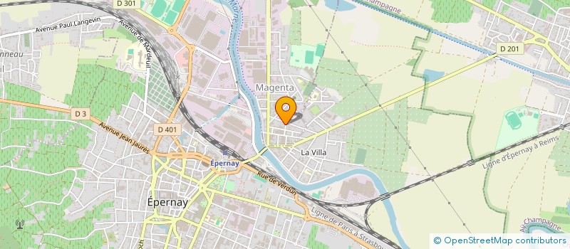 localisation de l'entreprise MADAME SARAH NAMUR  EPERNAY