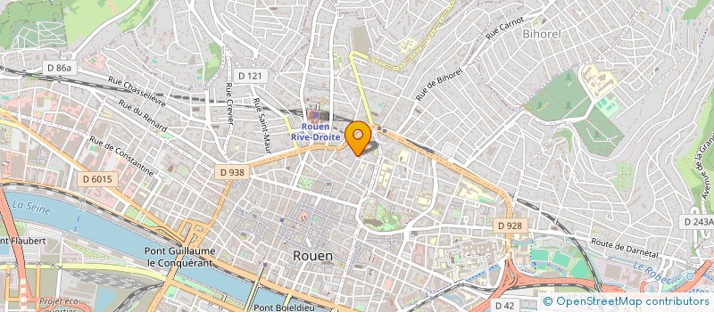 localisation de l'entreprise MADAME SARAH NASSIF à ROUEN