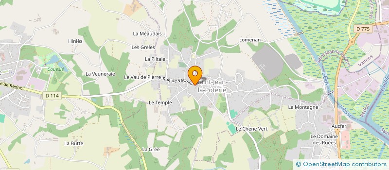 localisation de l'entreprise MADAME SARAH NAUCHE à SAINT-JEAN-LA-POTERIE