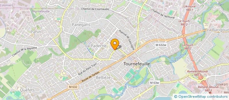 localisation de l'entreprise MADAME SARAH NEJMAN  TOURNEFEUILLE