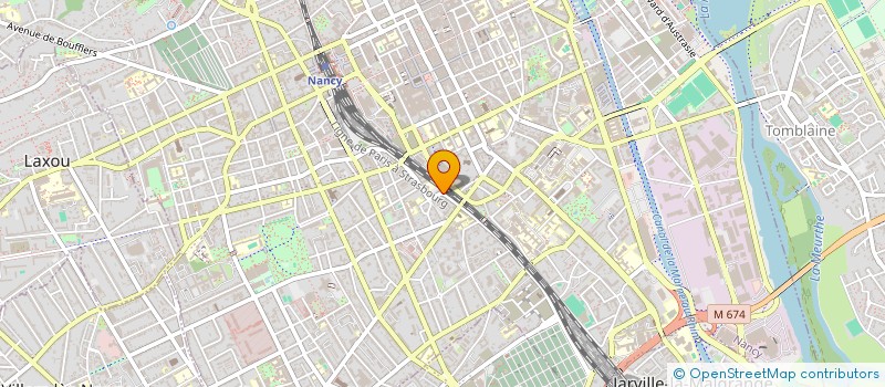 localisation de l'entreprise MADAME SARAH NETIENNE  NANCY