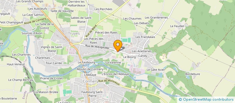 localisation de l'entreprise MADAME SARAH NEVEU  TRUYES