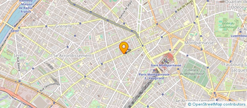 localisation de l'entreprise MADAME SARAH NEVEU  PARIS