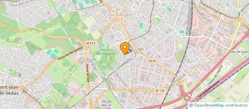 localisation de l'entreprise MADAME SARAH NGUYEN CAO KHUONG à MONTPELLIER
