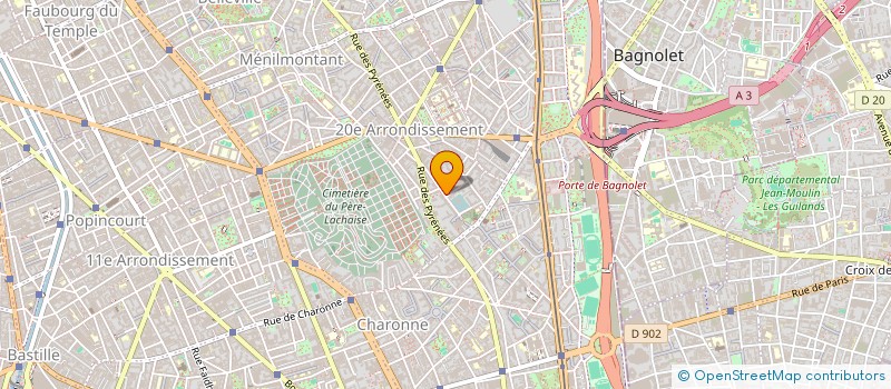 localisation de l'entreprise MADAME SARAH NIANG  PARIS