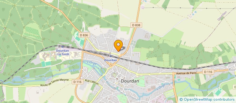 localisation de l'entreprise MADAME SARAH NICAULT à DOURDAN
