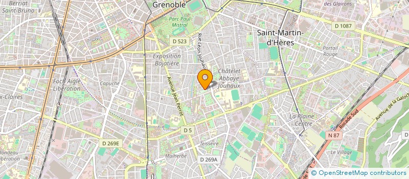 localisation de l'entreprise MADAME SARAH NICHILO à GRENOBLE