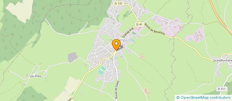 localisation de l'entreprise MADAME SARAH NICOL  ORCHAMPS-VENNES