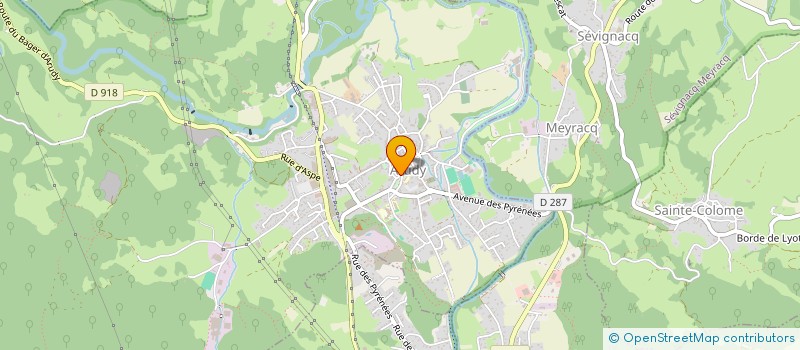 localisation de l'entreprise MADAME SARAH NISSE  GAN