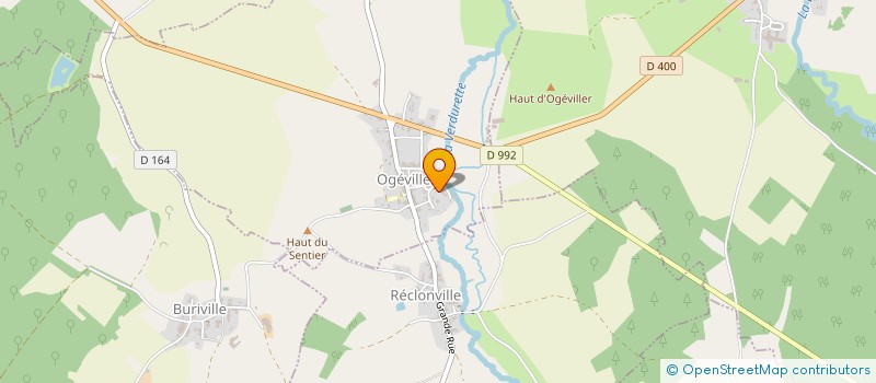 localisation de l'entreprise MADAME SARAH NOEL  OGEVILLER