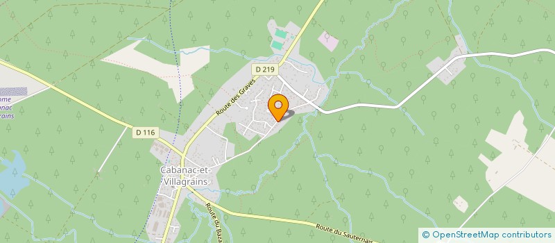 localisation de l'entreprise MADAME SARAH NOVAIS  CABANAC-ET-VILLAGRAINS