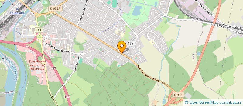 localisation de l'entreprise MADAME SARAH NOVIKOFF  YUTZ