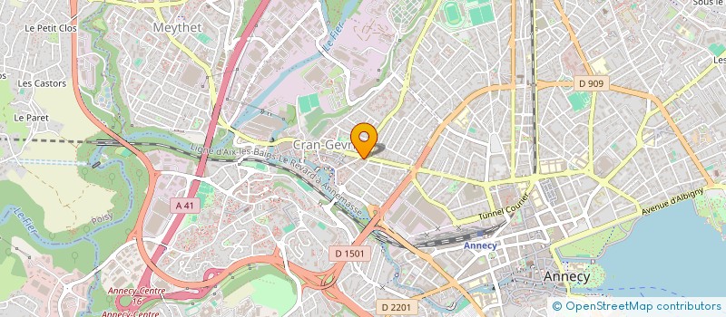 localisation de l'entreprise MADAME SARAH NOWAKOWSKI à ANNECY