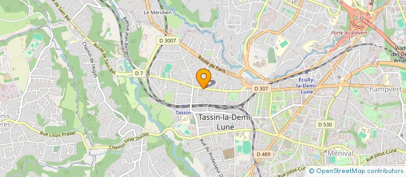 localisation de l'entreprise MADAME SARAH NOWICKI  TASSIN-LA-DEMI-LUNE