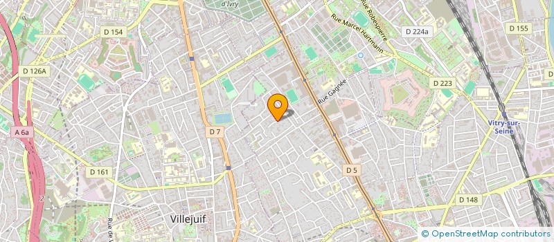 localisation de l'entreprise MADAME SARAH NUNES à VITRY-SUR-SEINE