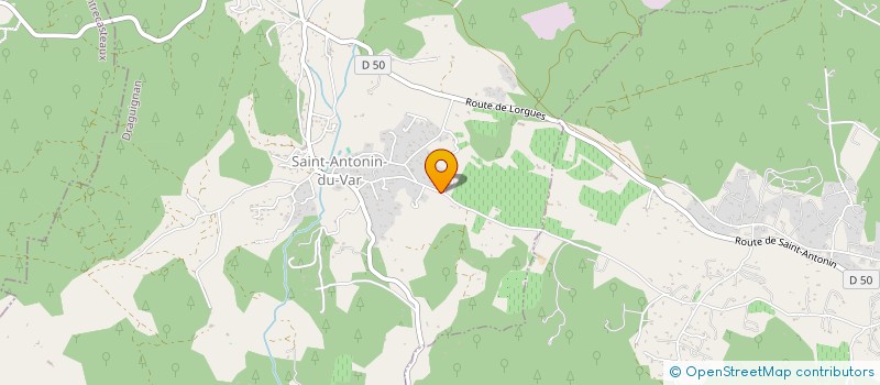 localisation de l'entreprise MADAME SARAH OLIVIER  SAINT-ANTONIN-DU-VAR