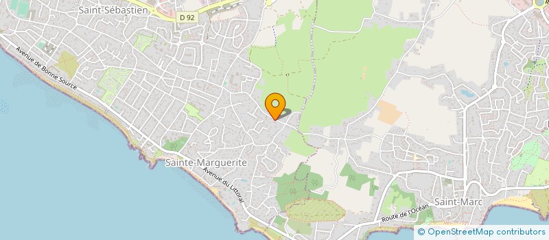 localisation de l'entreprise MADAME SARAH OLLIVIER  PORNICHET