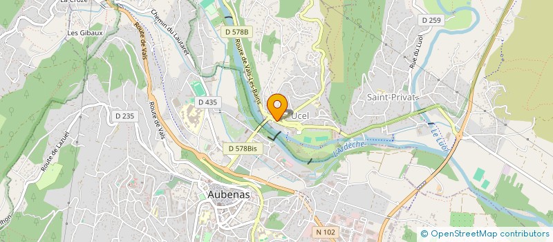 localisation de l'entreprise MADAME SARAH OSIO  UCEL