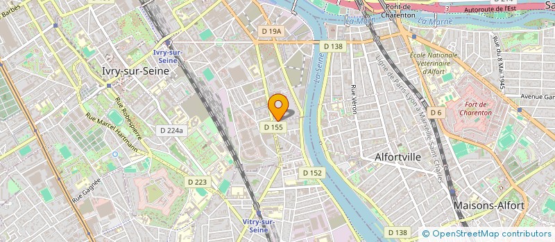 localisation de l'entreprise MADAME SARAH OULLAI  VITRY-SUR-SEINE