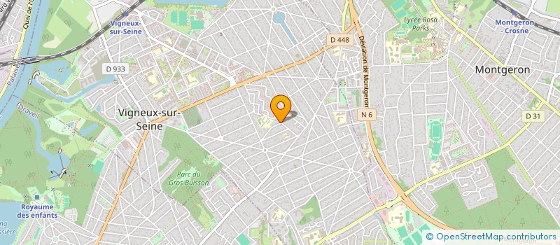 localisation de l'entreprise MADAME SARAH OUVRAT  VIGNEUX-SUR-SEINE