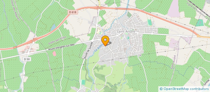 localisation de l'entreprise MADAME SARAH PALAU  SAINT-CYPRIEN