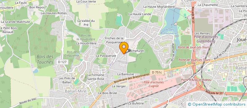 localisation de l'entreprise MADAME SARAH PANIGADA  BALLAN-MIRE