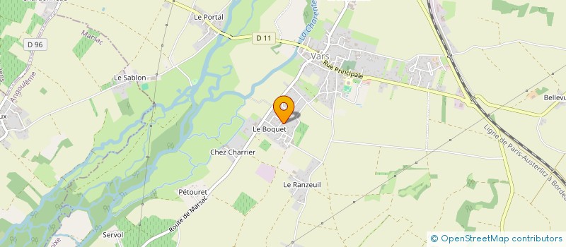 localisation de l'entreprise MADAME SARAH PASTURAL  VARS