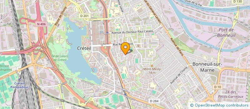 localisation de l'entreprise MADAME SARAH PATALIN  CRETEIL