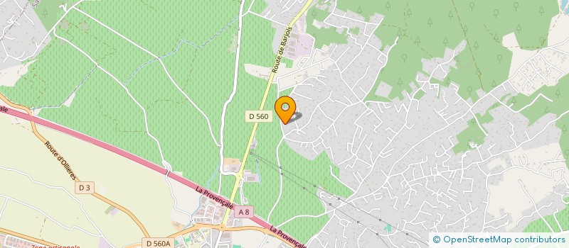 localisation de l'entreprise MADAME SARAH PELLETIER  SAINT-MAXIMIN-LA-SAINTE-BAUME