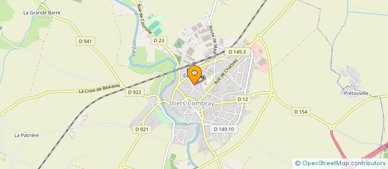 localisation de l'entreprise MADAME SARAH PELLETIER à ILLIERS-COMBRAY