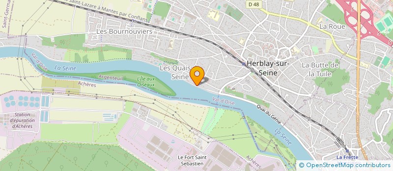 localisation de l'entreprise MADAME SARAH PENNE  HERBLAY-SUR-SEINE