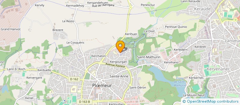 localisation de l'entreprise MADAME SARAH PERENNOU  PLOEMEUR