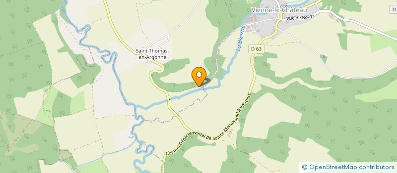 localisation de l'entreprise MADAME SARAH PEREZ GARCIA  LA NEUVILLE AU PONT