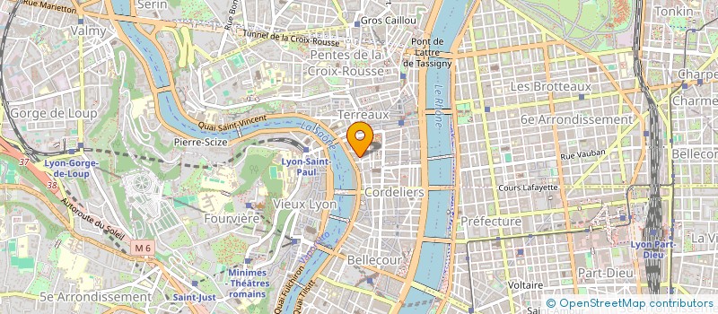 localisation de l'entreprise MADAME SARAH PHILIPPONNAT à LYON
