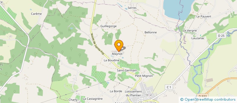 localisation de l'entreprise MADAME SARAH PIAZZETTA  LA SAUVETAT-DU-DROPT