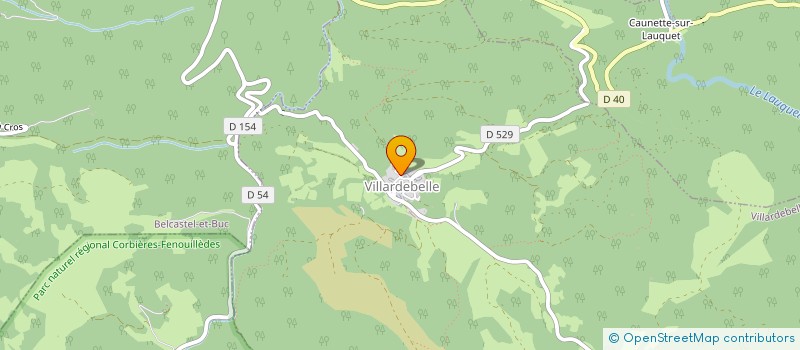 localisation de l'entreprise MADAME SARAH PICQUART  VILLARDEBELLE