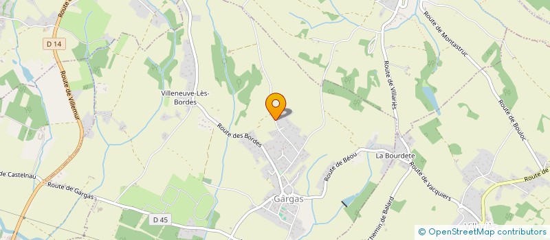 localisation de l'entreprise MADAME SARAH PIGOZZO  GARGAS