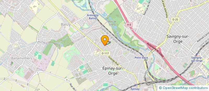 localisation de l'entreprise MADAME SARAH PILLING à EPINAY-SUR-ORGE