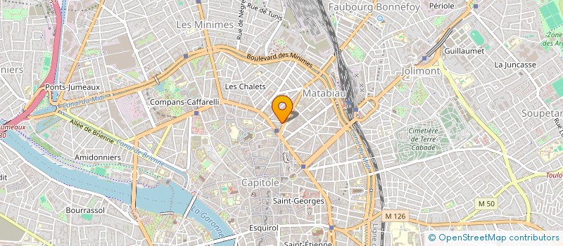 localisation de l'entreprise MADAME SARAH PIOTROWSKI  TOULOUSE