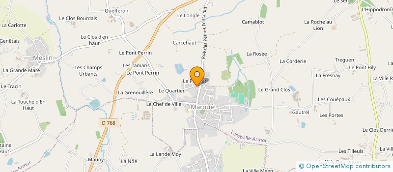 localisation de l'entreprise MADAME SARAH PIOVESAN  LAMBALLE-ARMOR