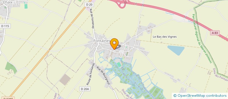 localisation de l'entreprise MADAME SARAH PITOUT--DARDANT  SAINT-PIERRE-LE-VIEUX