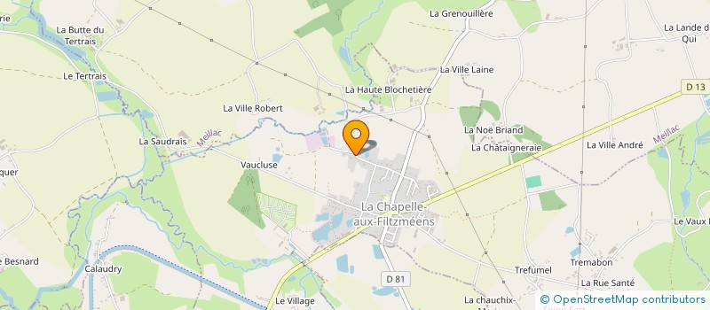 localisation de l'entreprise MADAME SARAH PLACE à LA CHAPELLE-AUX-FILTZMEENS