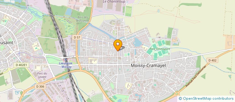 localisation de l'entreprise MADAME SARAH PLOUSSARD  MOISSY-CRAMAYEL