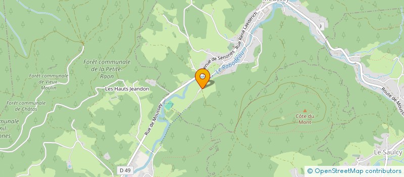 localisation de l'entreprise MADAME SARAH PLUSCH  MOUSSEY