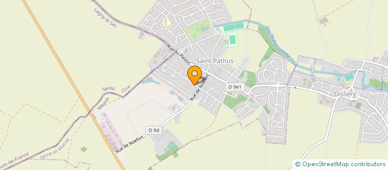 localisation de l'entreprise MADAME SARAH POITEVIN  SAINT-PATHUS