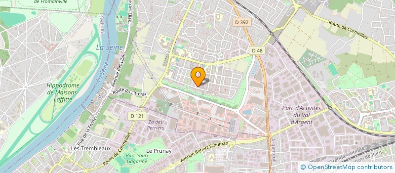 localisation de l'entreprise MADAME SARAH POITOU  CORMEILLES-EN-PARISIS