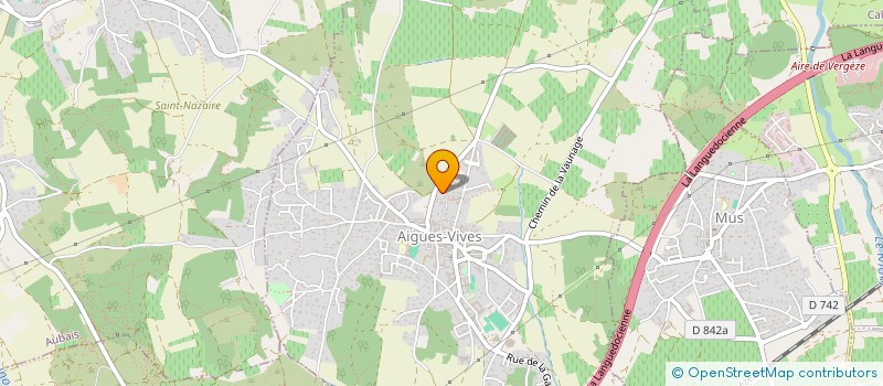 localisation de l'entreprise MADAME SARAH POTIER  AIGUES-VIVES